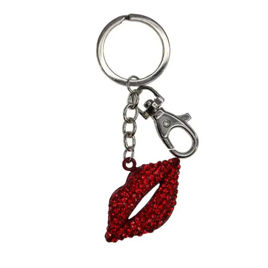 Plyschnyckelring läppar